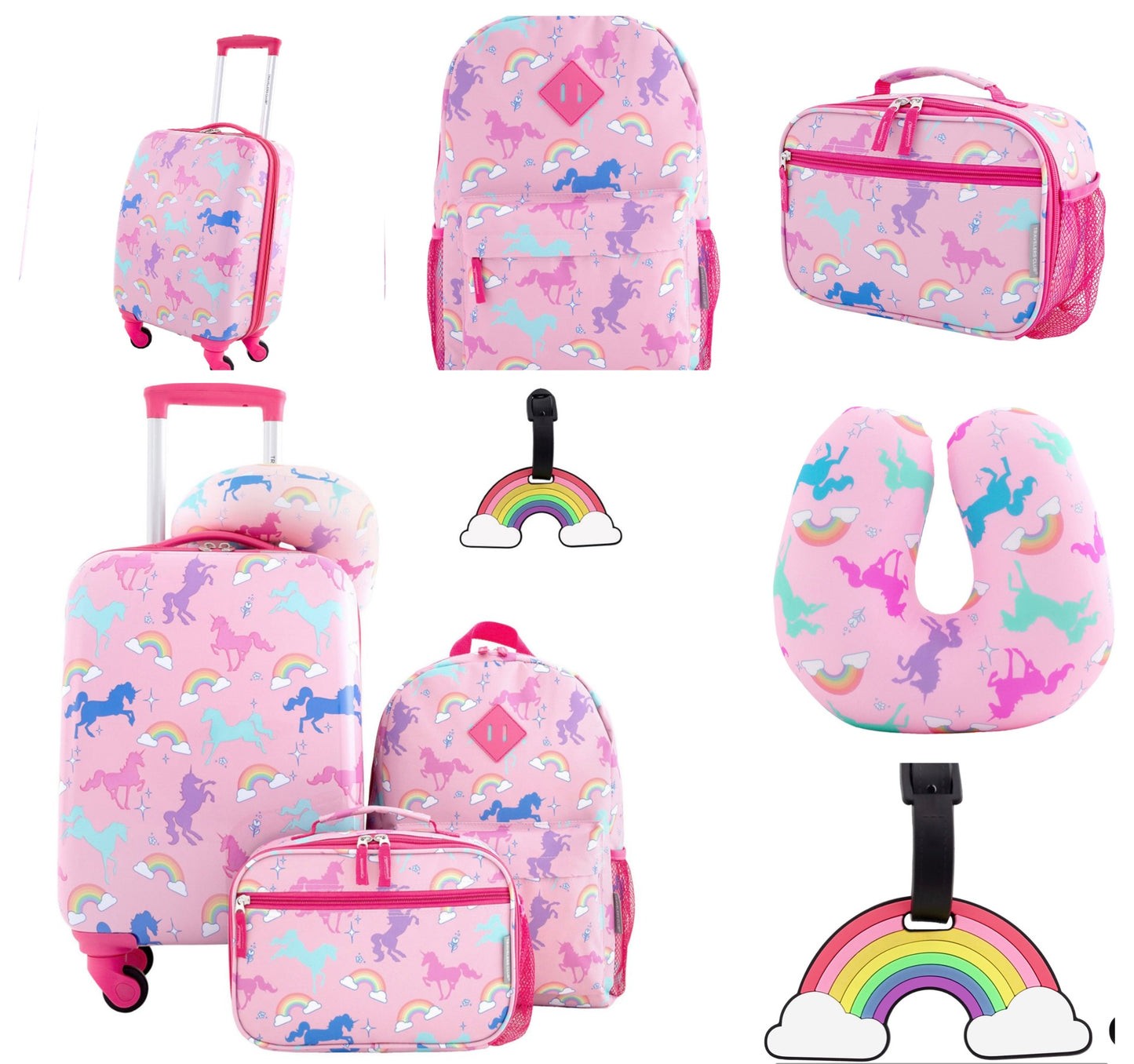 Enjoy 30% OFF this adorable unicorn luggage set! 💕 Limited time offer – don’t miss out!