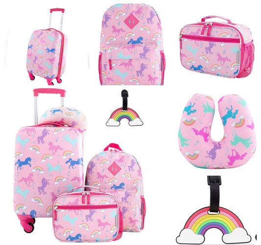 Enjoy 30% OFF this adorable unicorn luggage set! 💕 Limited time offer – don’t miss out!